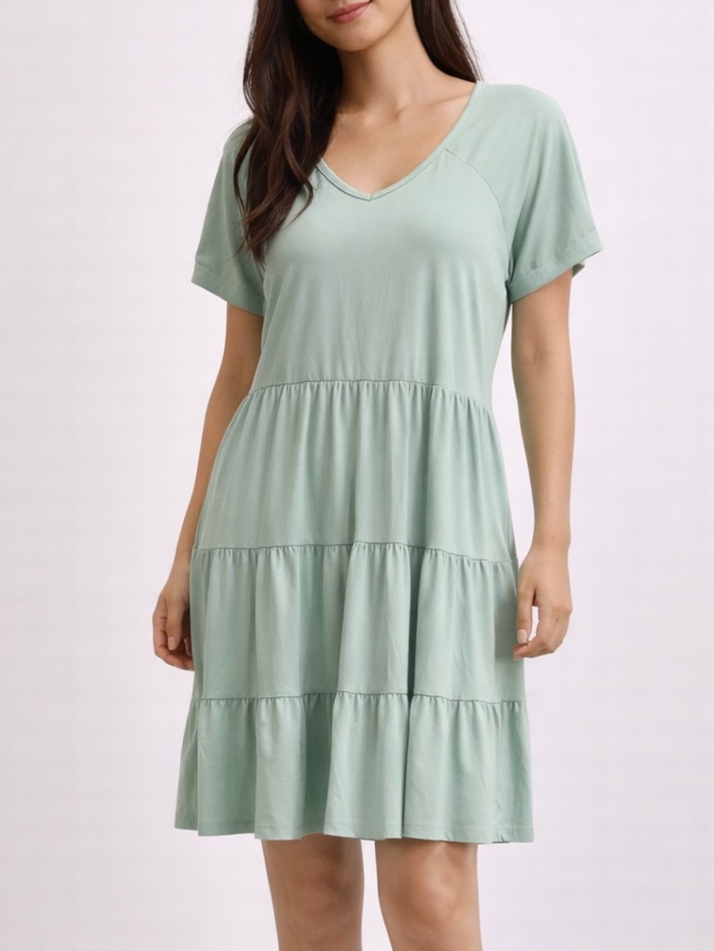 Umgee Mint Green Mini Dress